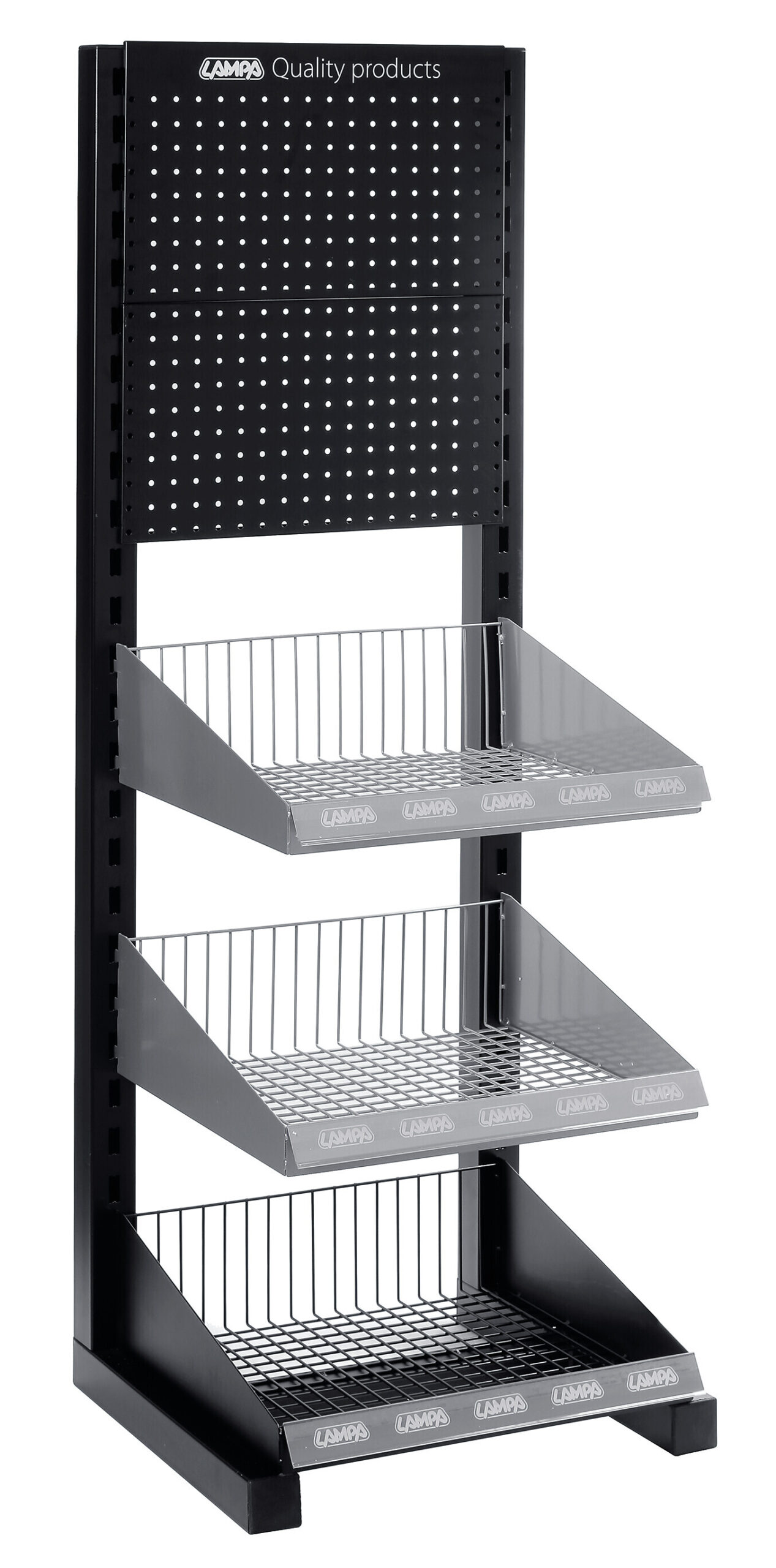 Scaffale singolo con 3 ceste - F13 - 140 cm