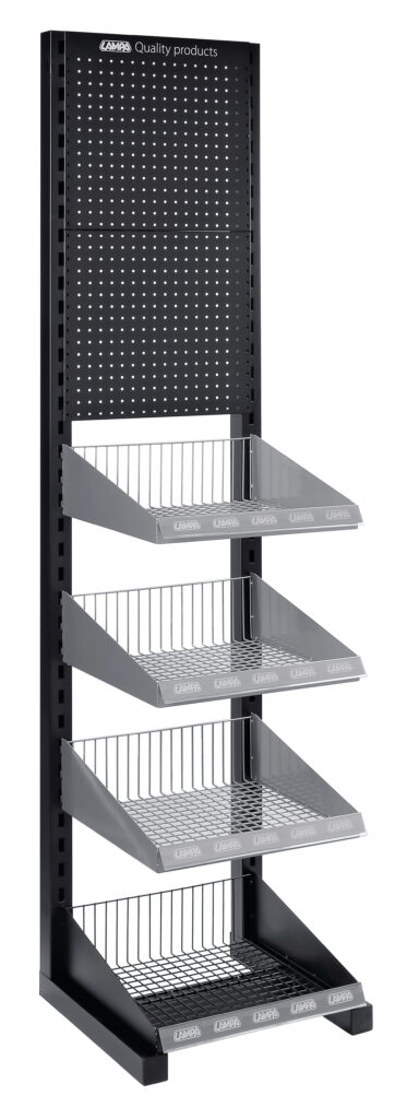 Scaffale singolo con 4 ceste - F14 - 200 cm