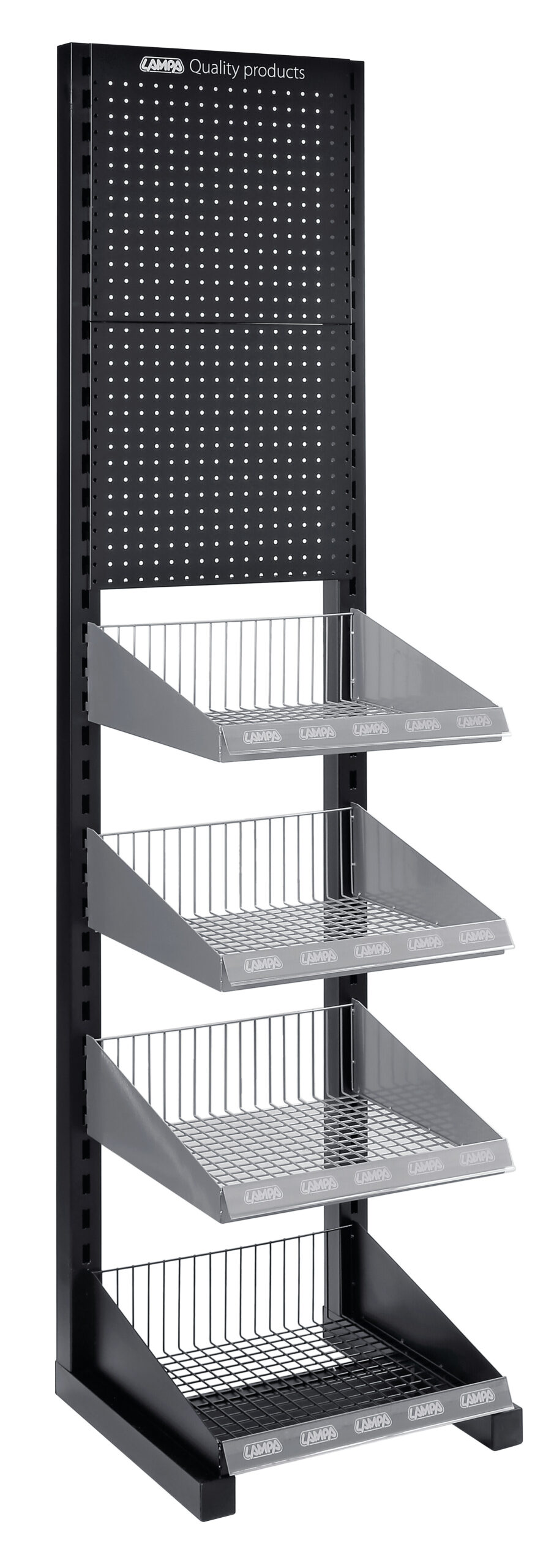 Scaffale singolo con 4 ceste - F14 - 200 cm