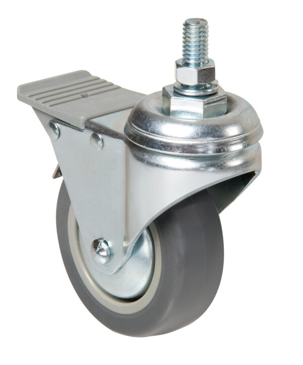 Ruota maxi con freno - Ø 75 mm