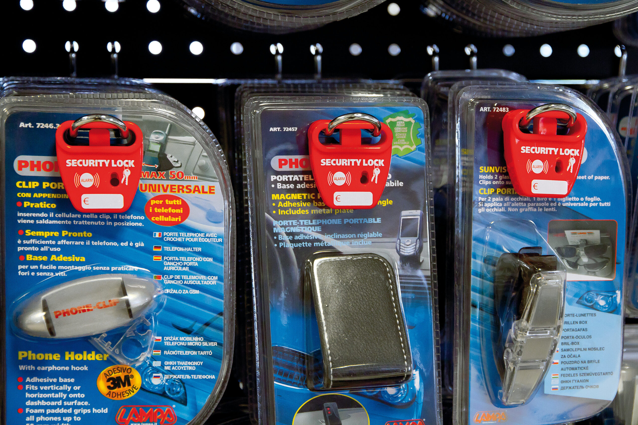 Blocco antitaccheggio scorrevole con chiave - Confezione da 20 pezzi - immagine 2