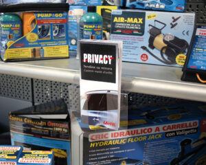 Porta depliant da ripiano formato A6, 10 pz