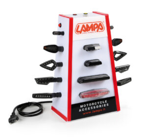 Display da banco pre-cablato per luci a led moto