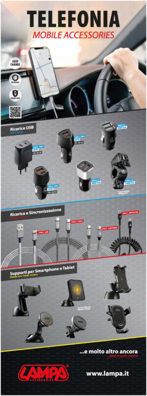 Poster cm 58x160, Accessori telefonia