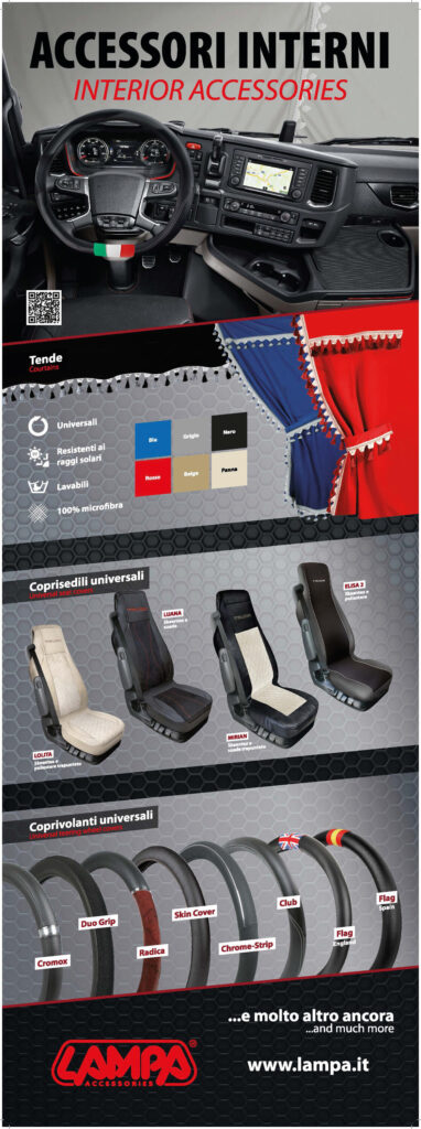 Poster cm 58x160, Camion interno