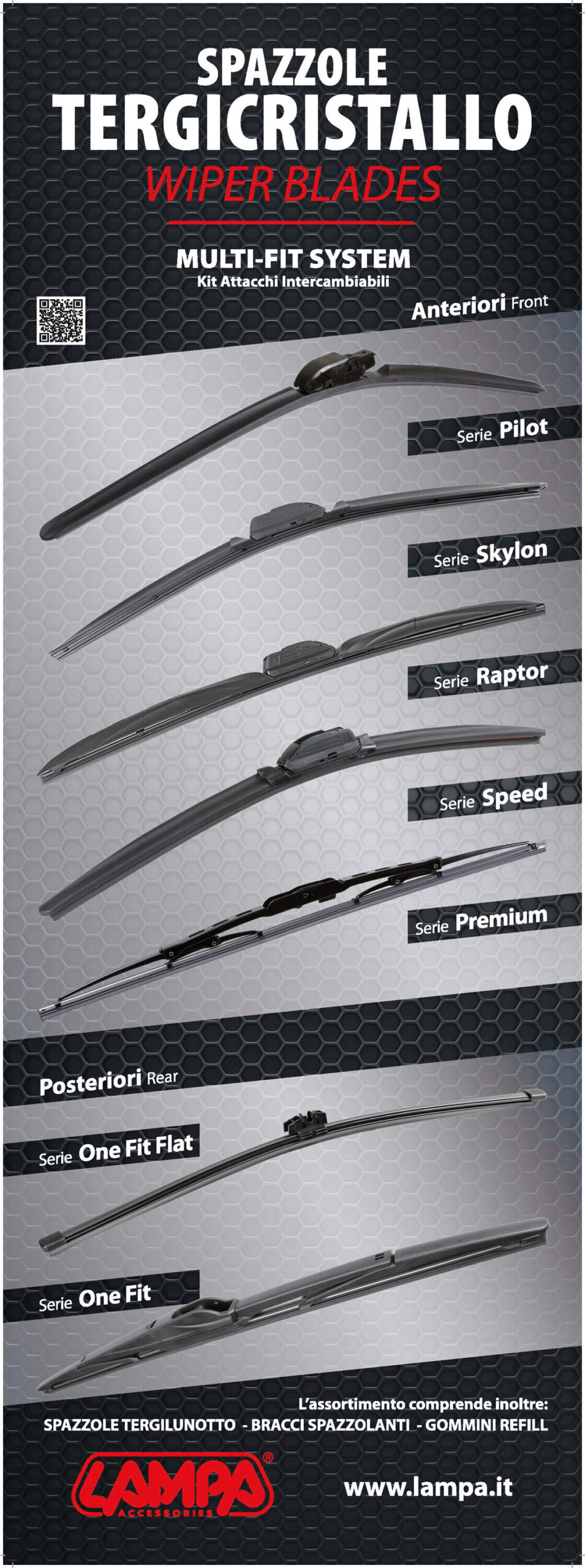 Poster cm 58x160, Tergicristalli