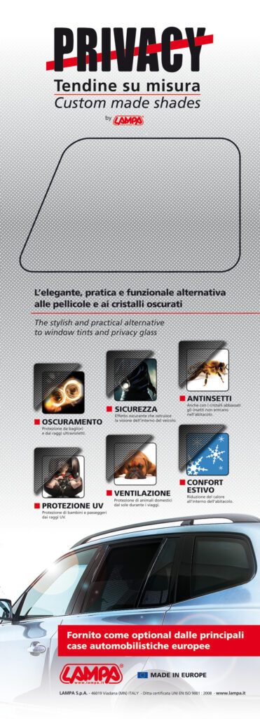 Poster cm 58x160, Tendine Privacy