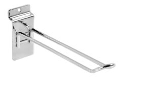 Gancio sicurezza cromato - 15 cm