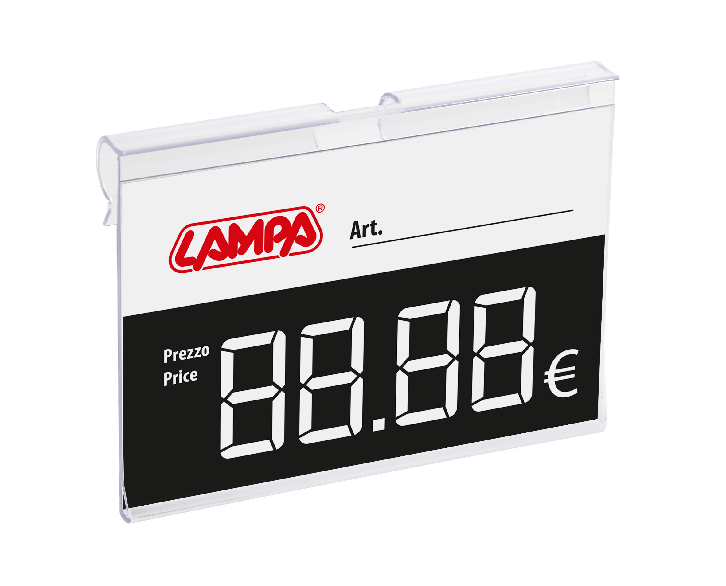 Cartellino prezzo, 100 pz - 6x4 cm - immagine 2