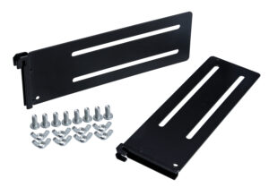 Staffe per fissaggio banner a montante, 2 pz - L - 235x70 mm