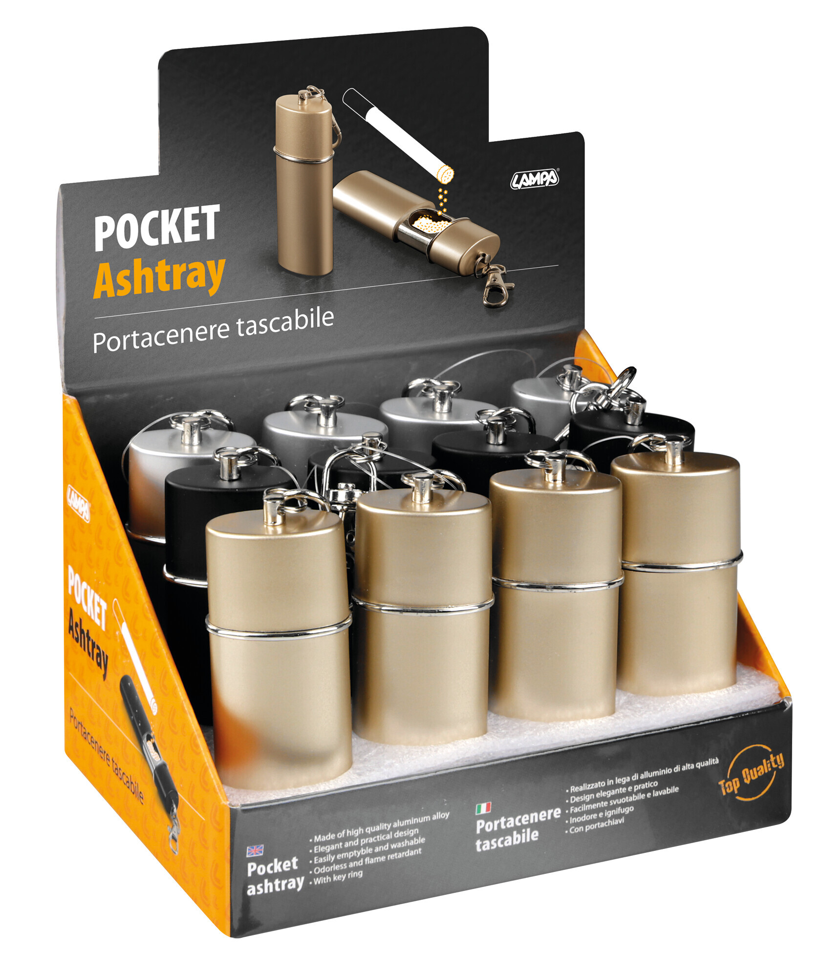 Portacenere tascabile - Confezione da 12 pezzi - immagine 6