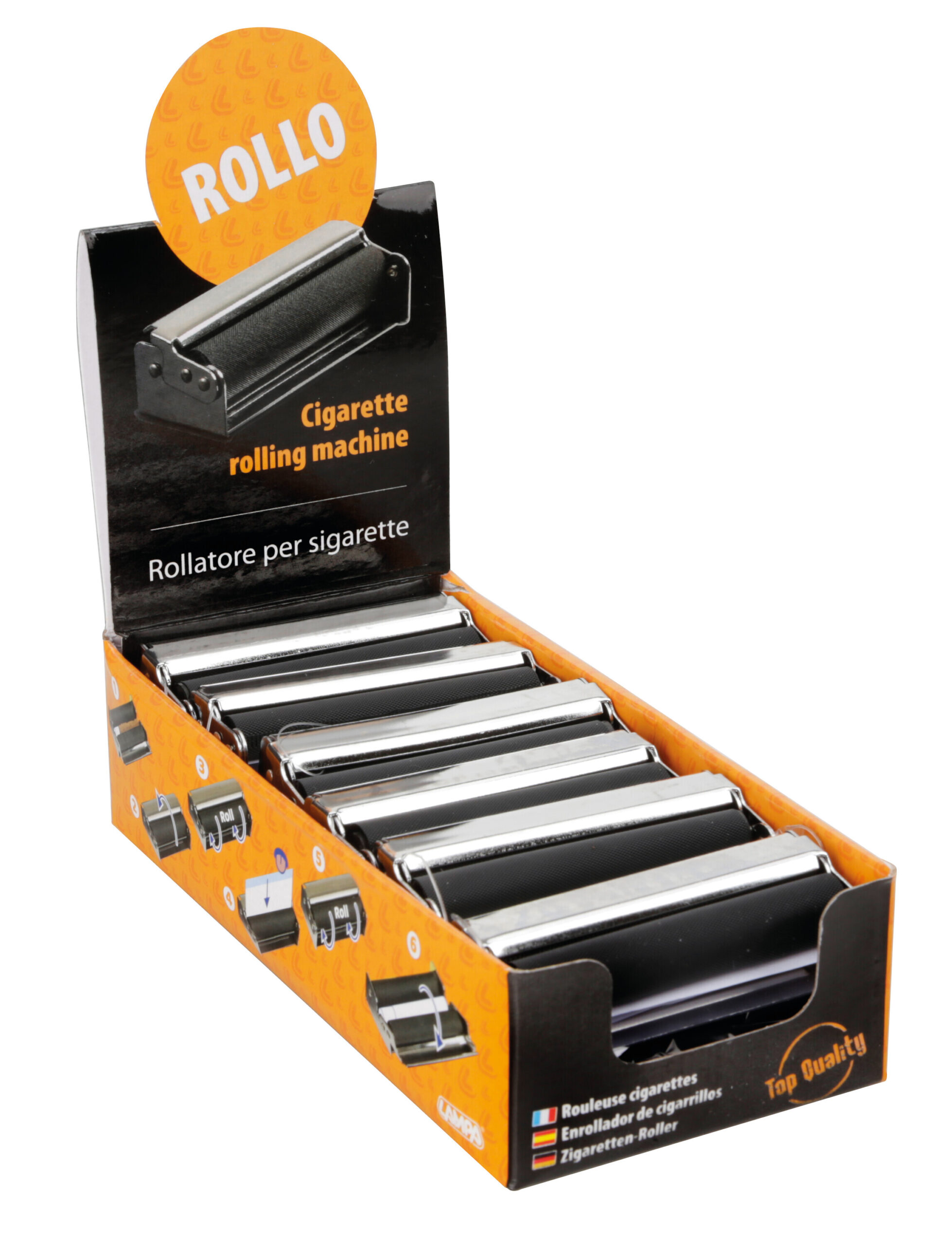 Rollo, rollatore per sigarette - Confezione da 12 pezzi - immagine 4