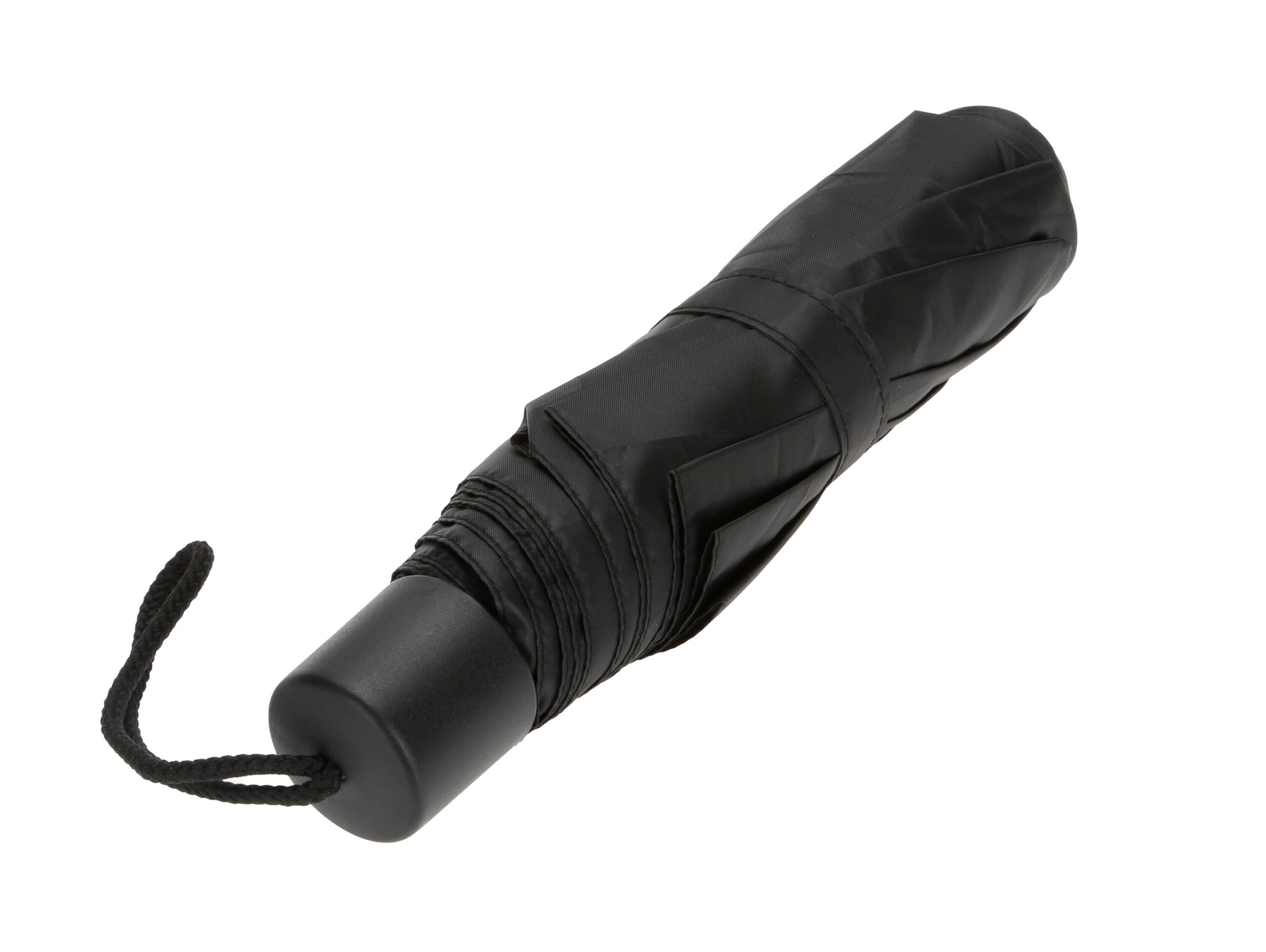 Compact Base, ombrello pieghevole con apertura manuale - Ø 97 cm - Nero - immagine 5