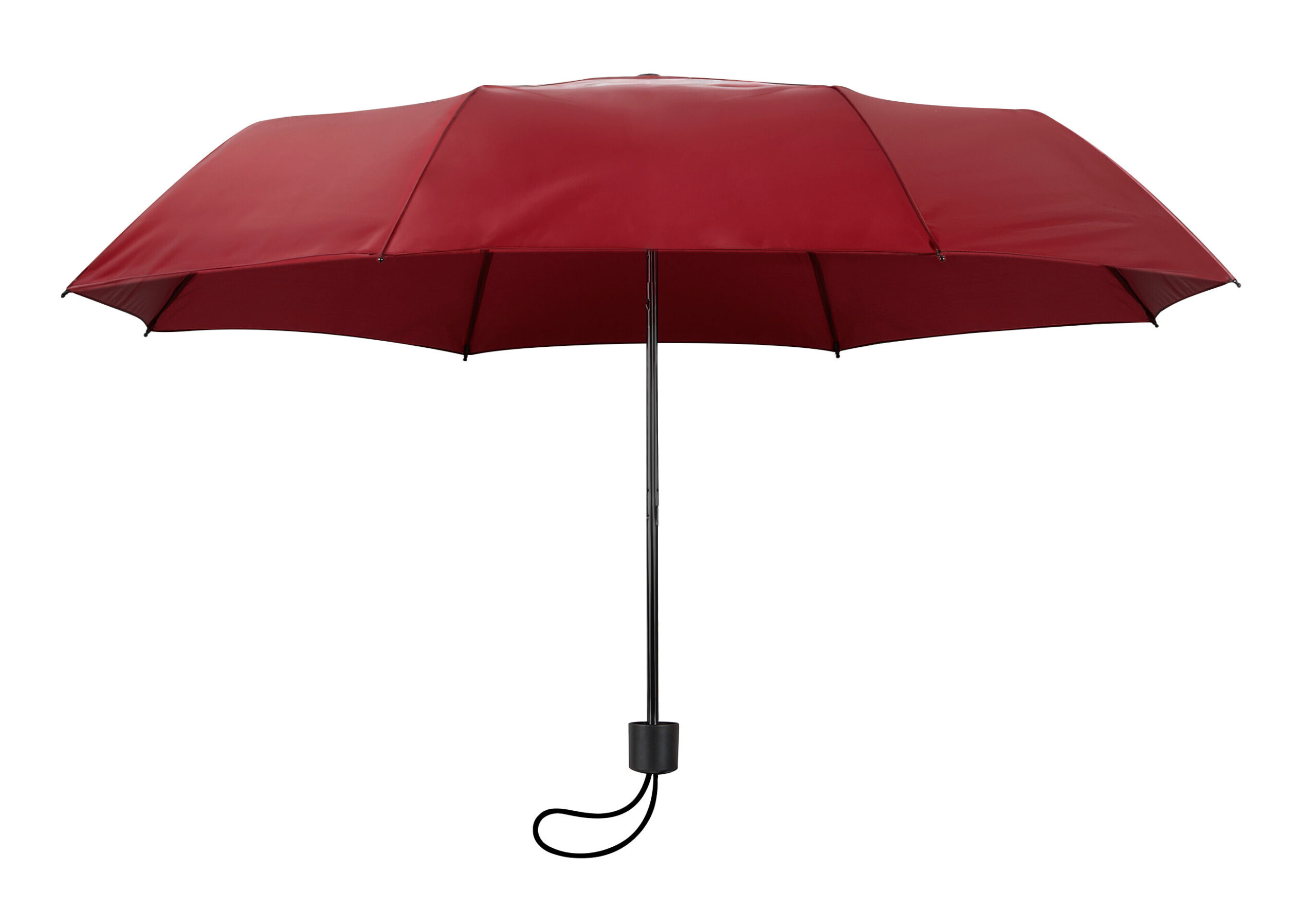 Compact Base, ombrello pieghevole con apertura manuale - Ø 97 cm - Bordeaux