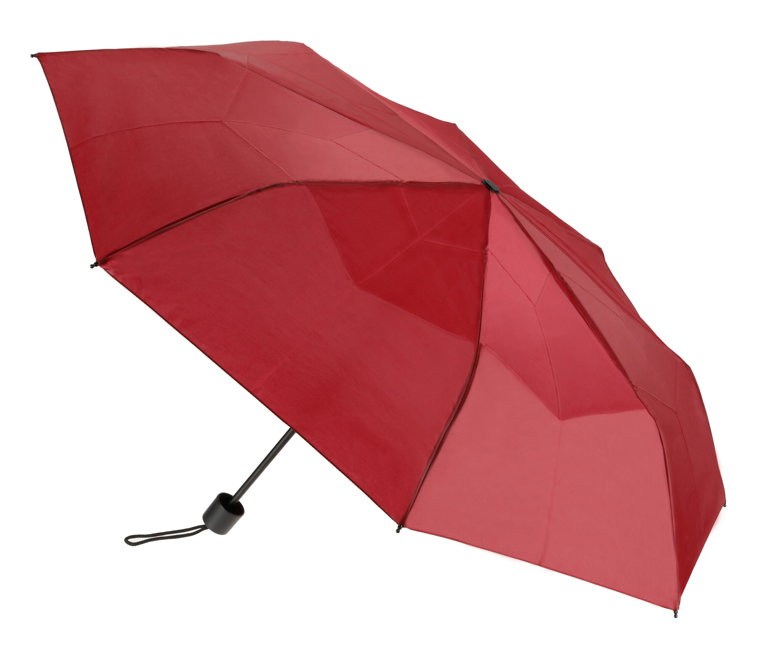 Compact Base, ombrello pieghevole con apertura manuale - Ø 97 cm - Bordeaux - immagine 2
