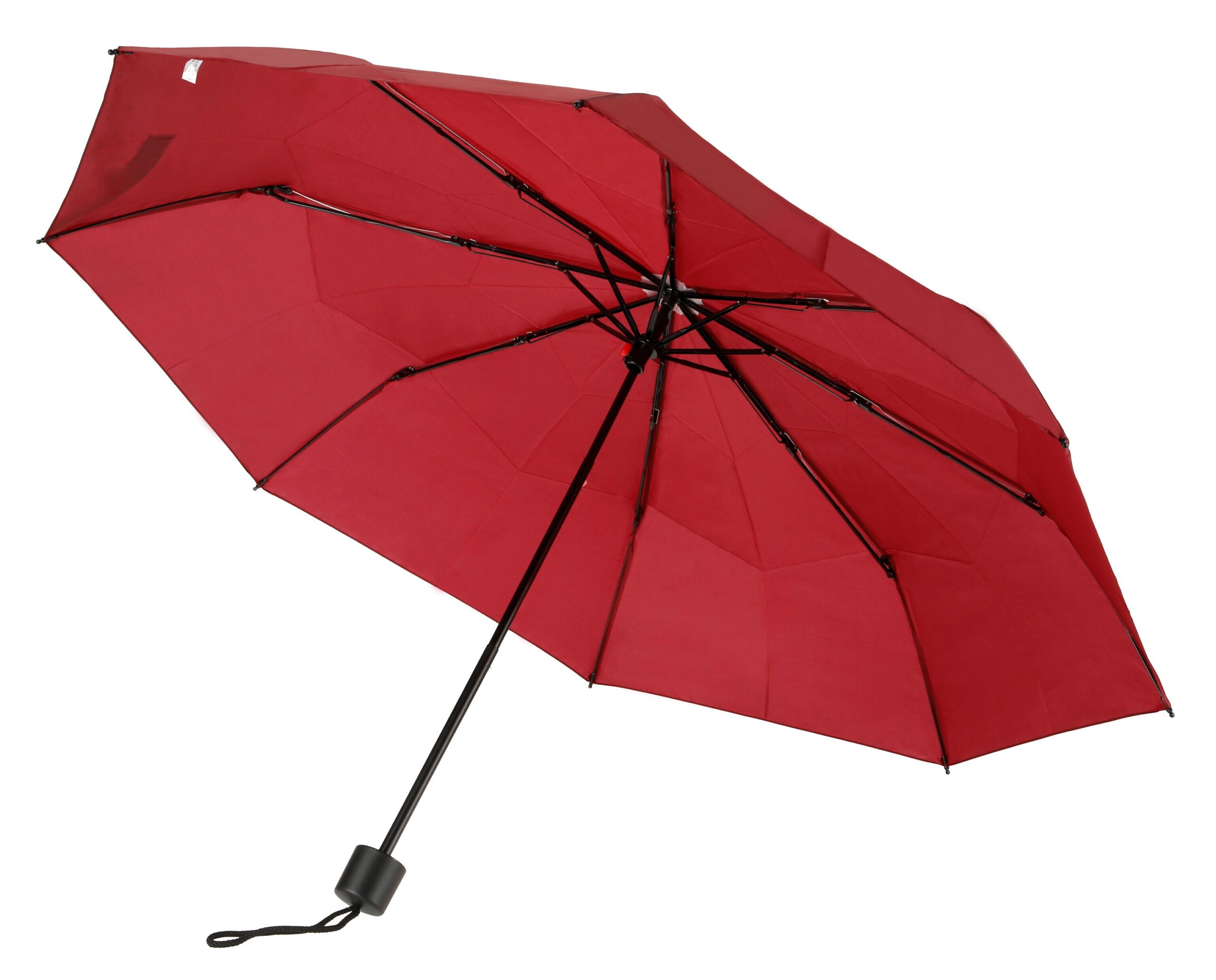 Compact Base, ombrello pieghevole con apertura manuale - Ø 97 cm - Bordeaux - immagine 3