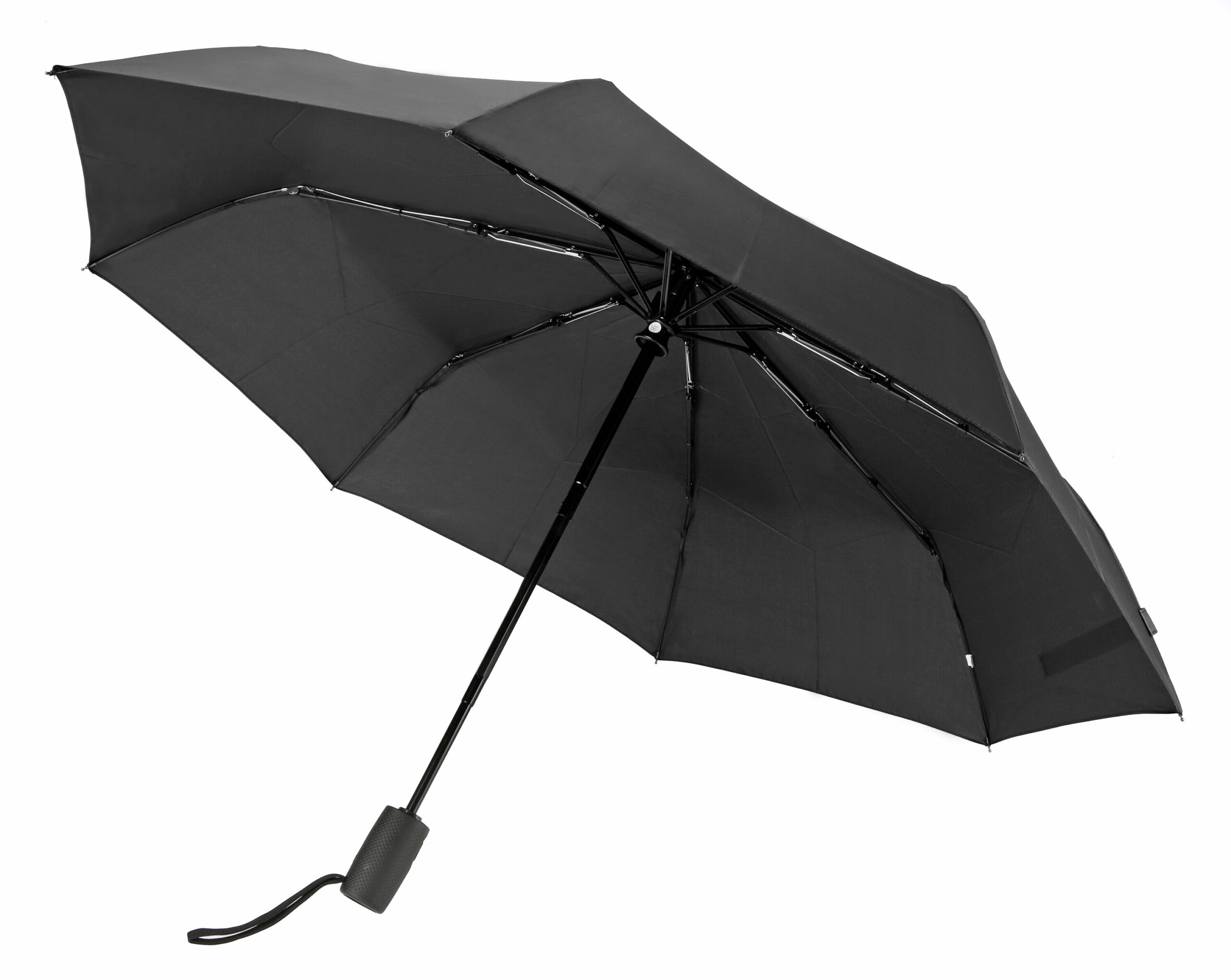 Compact Top, ombrello pieghevole con apertura e chiusura automatica - Ø 97 cm - Nero - immagine 3