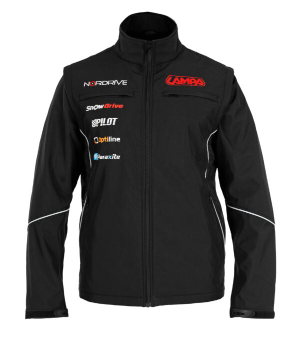 Giacca softshell con maniche removibili - S