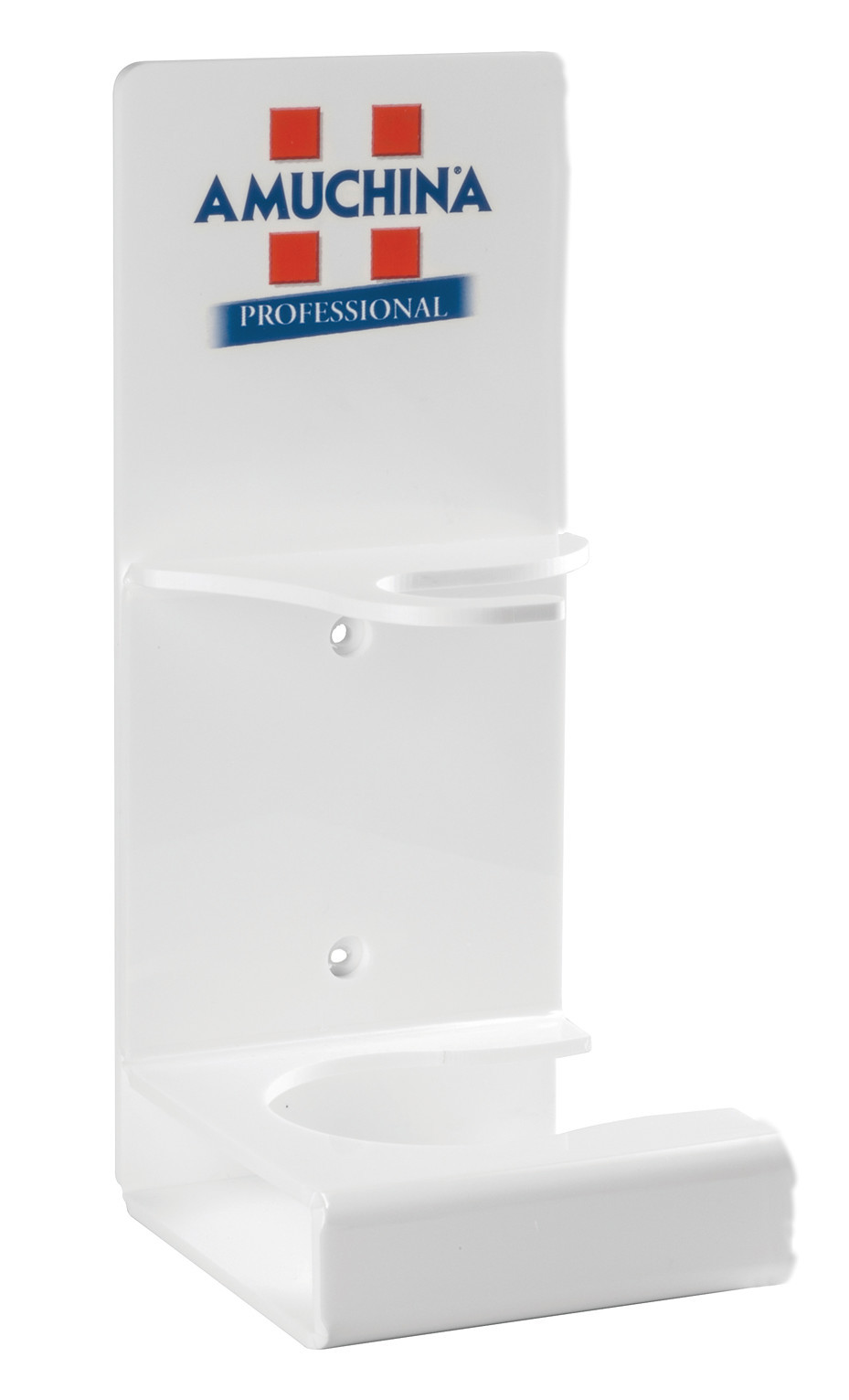 Supporto da parete o bancone, per flacone con erogatore da 500 ml