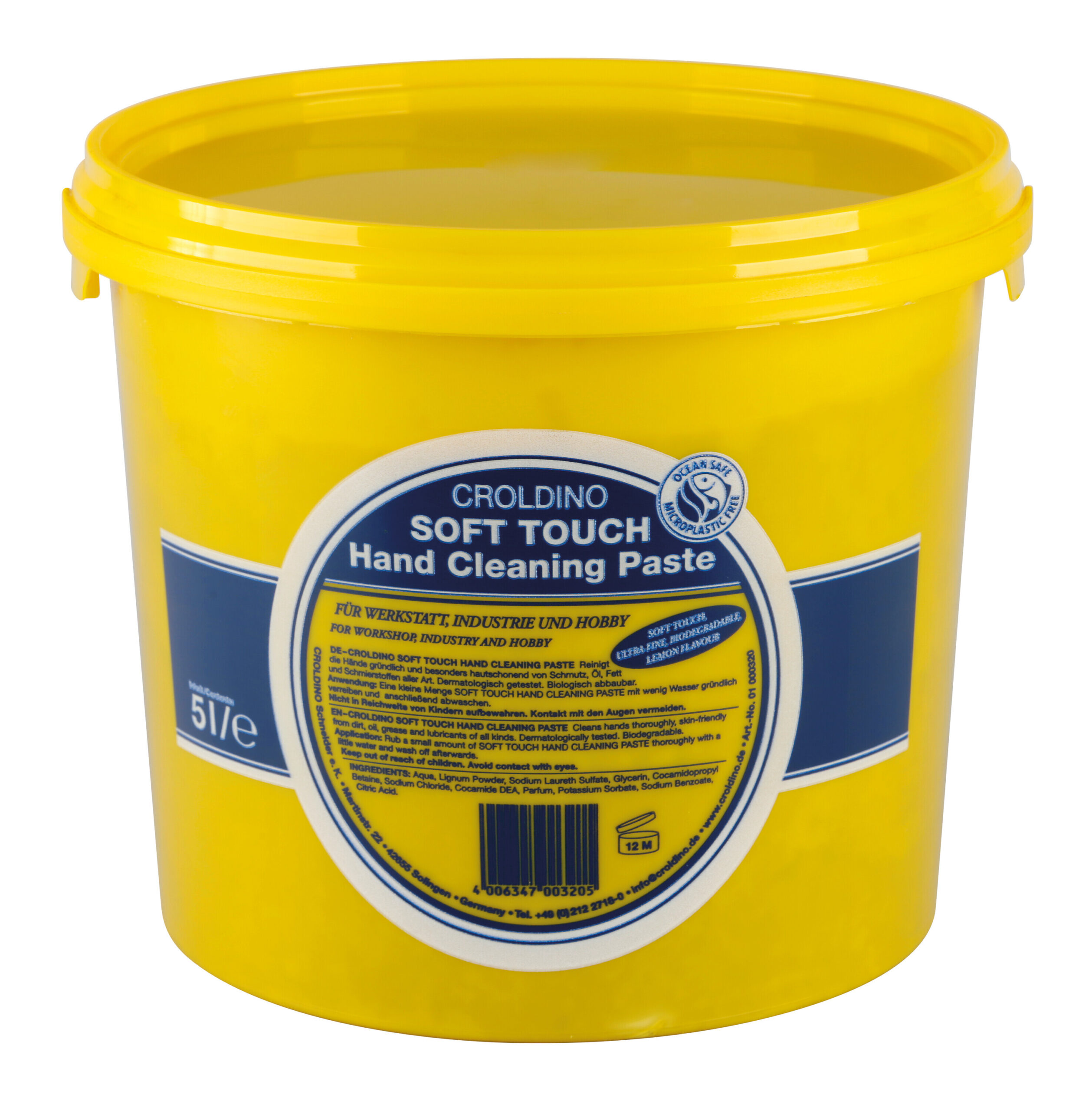 Croldino, pasta lavamani ultra fine - 5 L