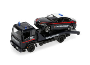 Carro attrezzi Carabinieri con auto, Burago, scala 1:43