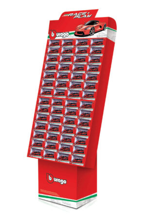 Collezione 112 Auto Ferrari, Burago, scala 1:43, display da terra