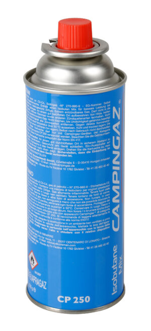 Cartuccia gas butano a valvola - 220 g - Confezione da 4 pezzi
