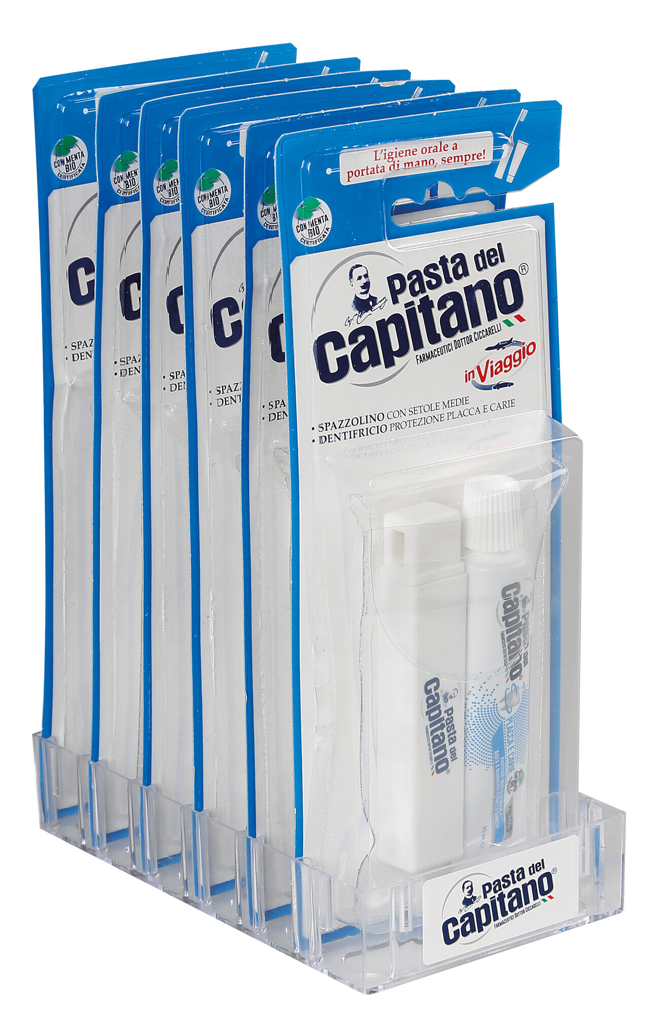 Pasta del capitano, Kit da viaggio - Confezione da 6 pezzi - immagine 2