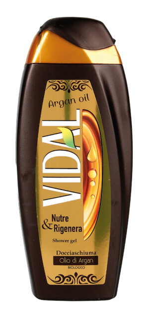 Vidal, Doccia schiuma con Olio di Argan - 250 ml
