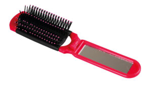 Got Beauty, Spazzola pieghevole con specchietto - Confezione da 6 pezzi