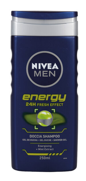 Nivea Men, doccia shampoo &ldquo;Energy&rdquo; - 250 ml