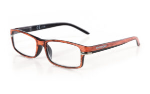 Caravaggio, occhiali da lettura - Ricarica singola gradazione - +1.0 - Arancio/Nero