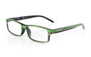 Caravaggio, occhiali da lettura - Ricarica singola gradazione - +1.0 - Verde/Nero