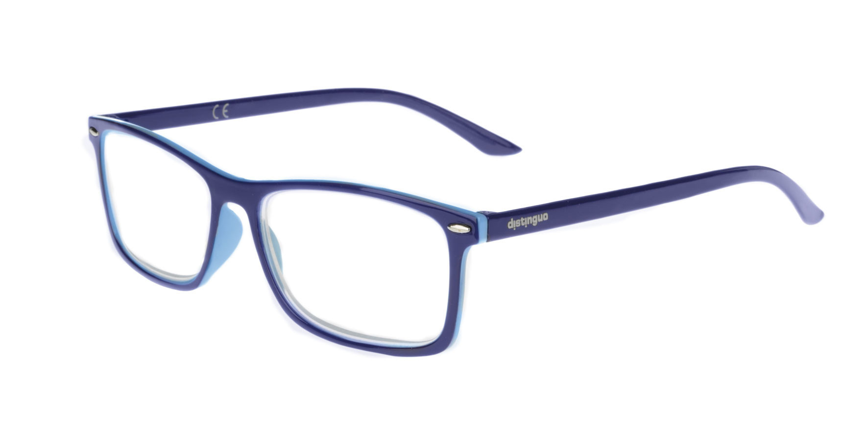 Raffaello, occhiali da lettura - Ricarica singola gradazione - +3.5 - Blu/Azzurro