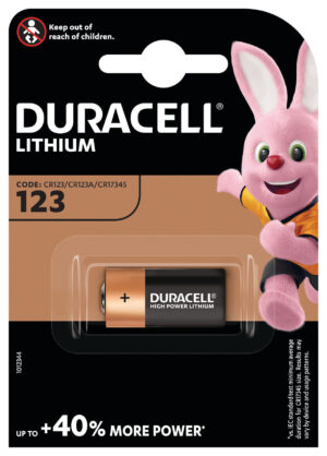 Duracell Foto, &ldquo;123&rdquo;, 1 pz - Confezione da 10 pezzi