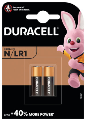 Duracell Sicurezza, &ldquo;N&rdquo;, 2 pz - Confezione da 10 pezzi