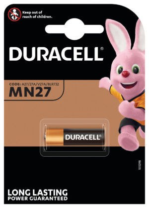 Duracell Sicurezza, &ldquo;MN27&rdquo;, 1 pz - Confezione da 10 pezzi