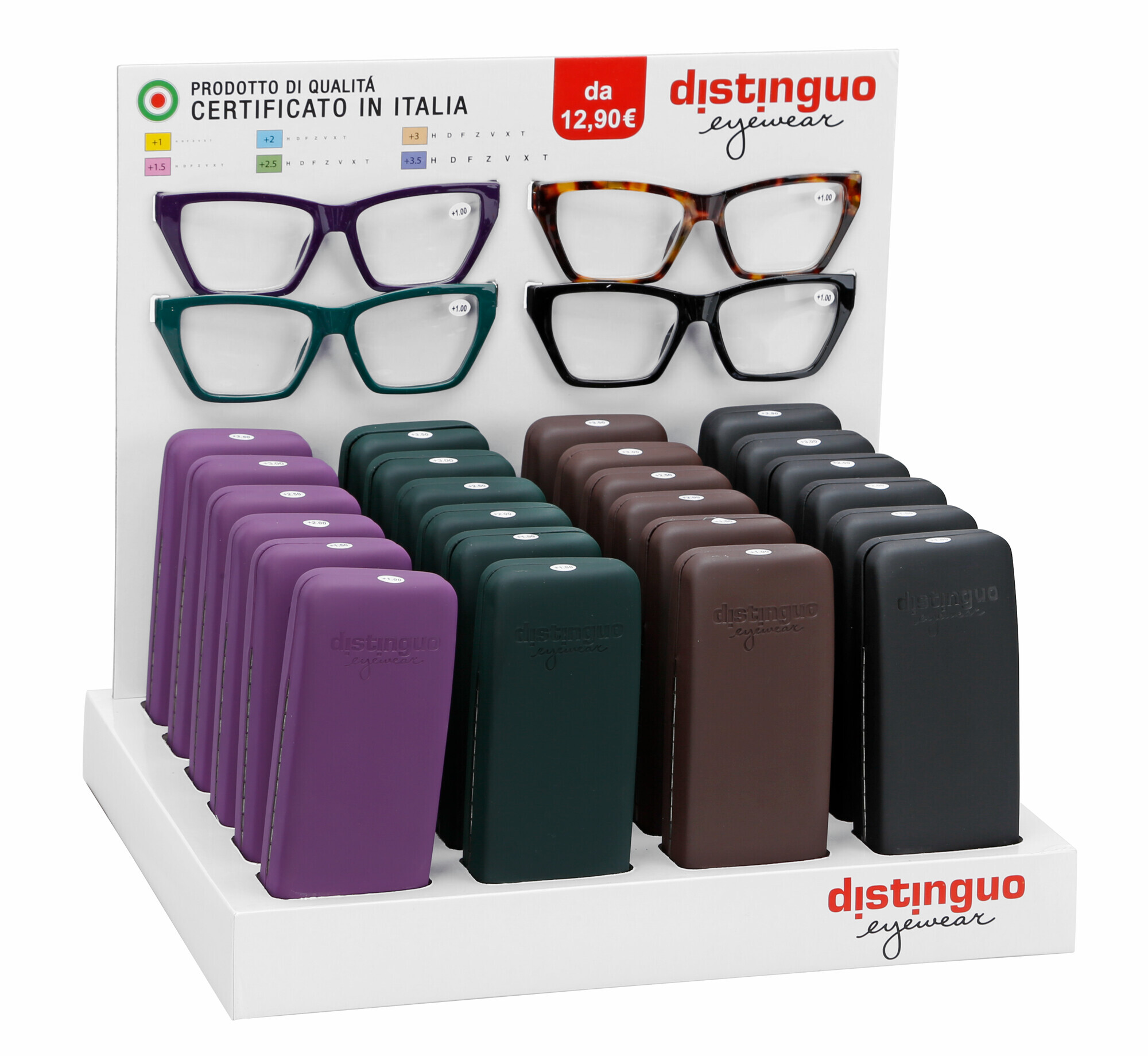 815, occhiali da lettura - Kit 24 pezzi assortimento base - immagine 6