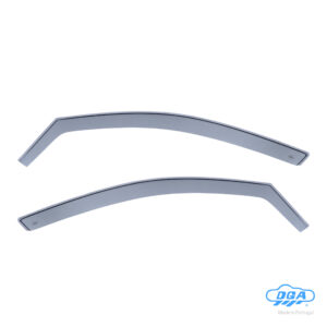 Set deflettori aria anteriori ad incastro, tipo lungo - compatibile per Audi A4 4p (11/07>10/15) - Audi A4 Avant (05/08>10/15)