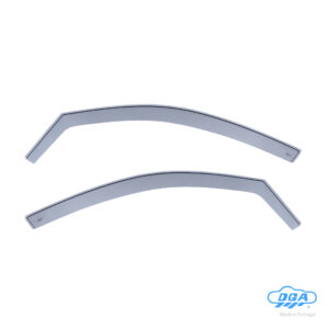 Set deflettori aria anteriori ad incastro, tipo lungo - compatibile per Audi Q3 (10/11>12/18)