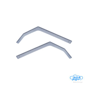 Set deflettori aria anteriori ad incastro, tipo lungo - compatibile per Mini Mini (F55) (07/14>03/24)