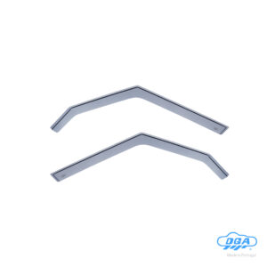 Set deflettori aria anteriori ad incastro, tipo lungo - compatibile per Mini Countryman (F60) (02/17>11/23)