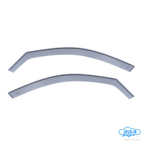 Set deflettori aria anteriori ad incastro, tipo lungo - compatibile per Bmw Serie 3 (F30) (02/12>11/18)  - Bmw Serie 3 Touring (F31) (06/12>07/19)