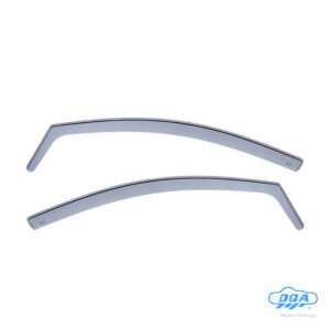 Set deflettori aria anteriori ad incastro, tipo lungo - compatibile per Citroen C2 (10/03>03/10)