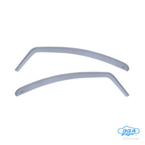 Set deflettori aria anteriori ad incastro, tipo lungo - compatibile per Peugeot 107 5p (07/05>12/14)