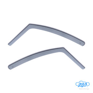 Set deflettori aria anteriori ad incastro, tipo lungo - compatibile per Citroen C3 (11/09>10/16)