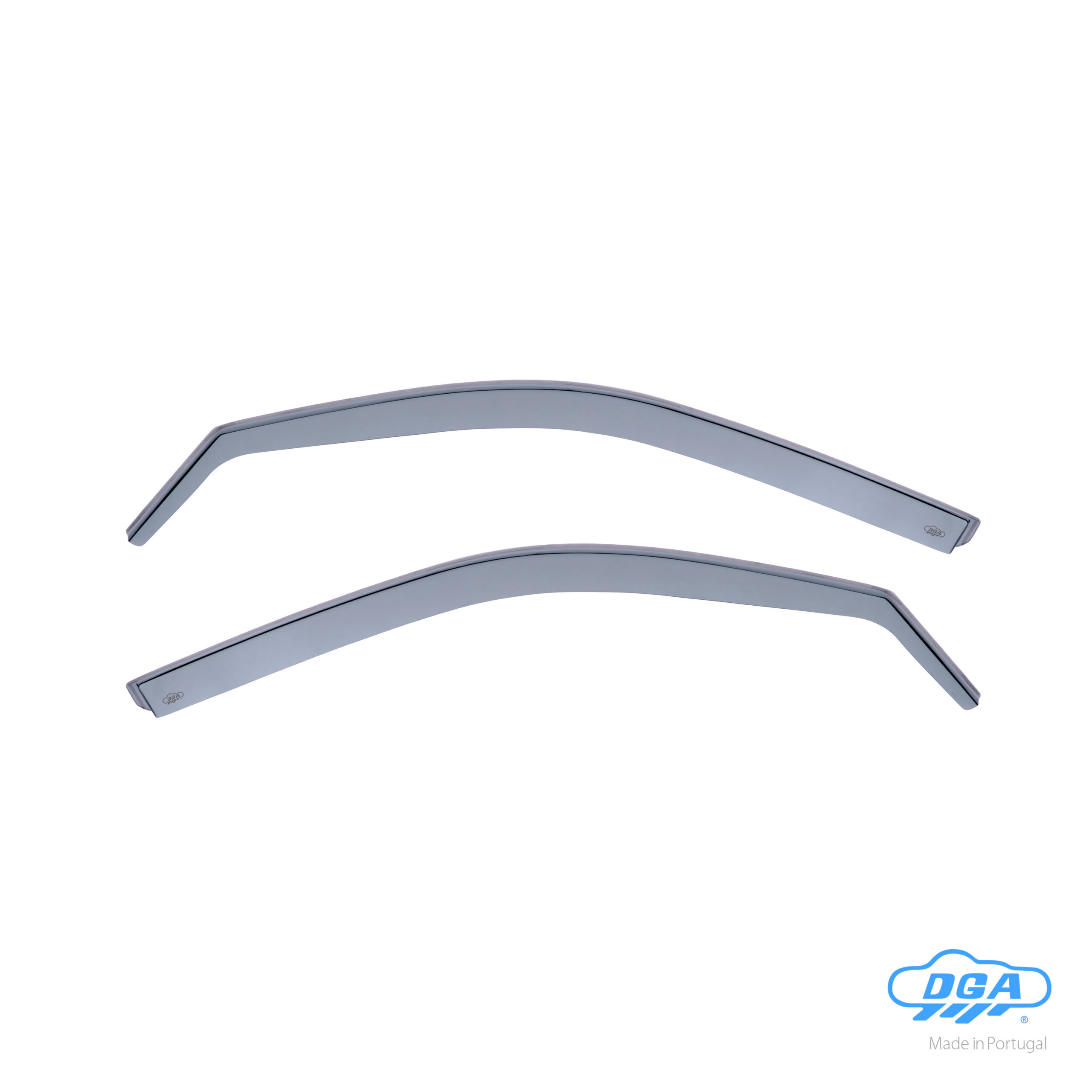 Set deflettori aria anteriori ad incastro, tipo lungo - compatibile per Daewoo Kalos 5p (09/02>05/08)