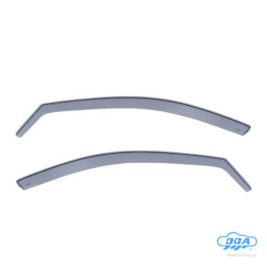 Set deflettori aria anteriori ad incastro, tipo lungo - compatibile per Chevrolet Lacetti 5p (04/04>12/09) - Chevrolet Nubira sw (01/05>12/09)