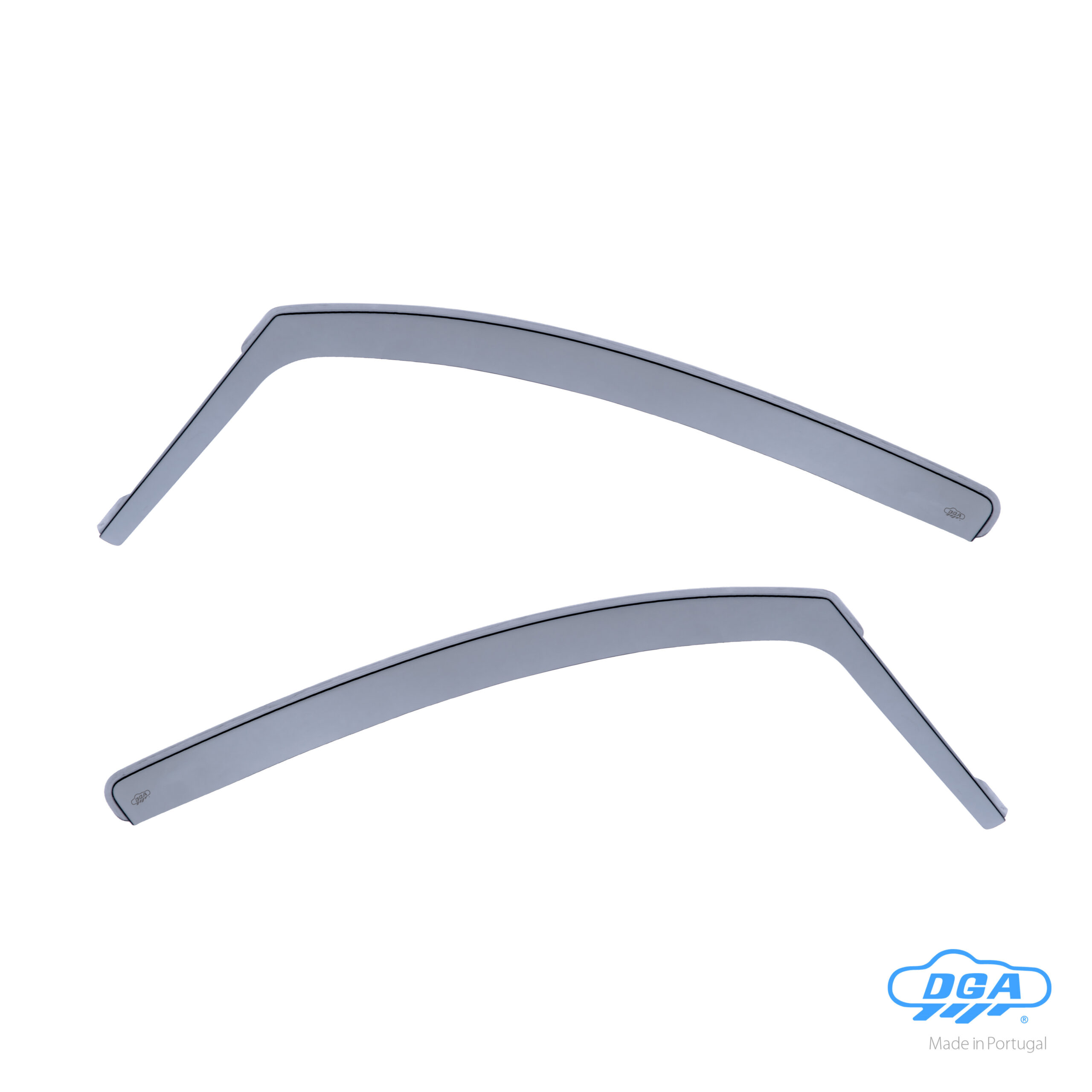 Set deflettori aria anteriori ad incastro, tipo lungo - compatibile per Chevrolet Matiz (05/05>01/10)