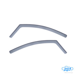 Set deflettori aria anteriori ad incastro, tipo lungo - compatibile per Chevrolet Orlando (01/11>09/15)